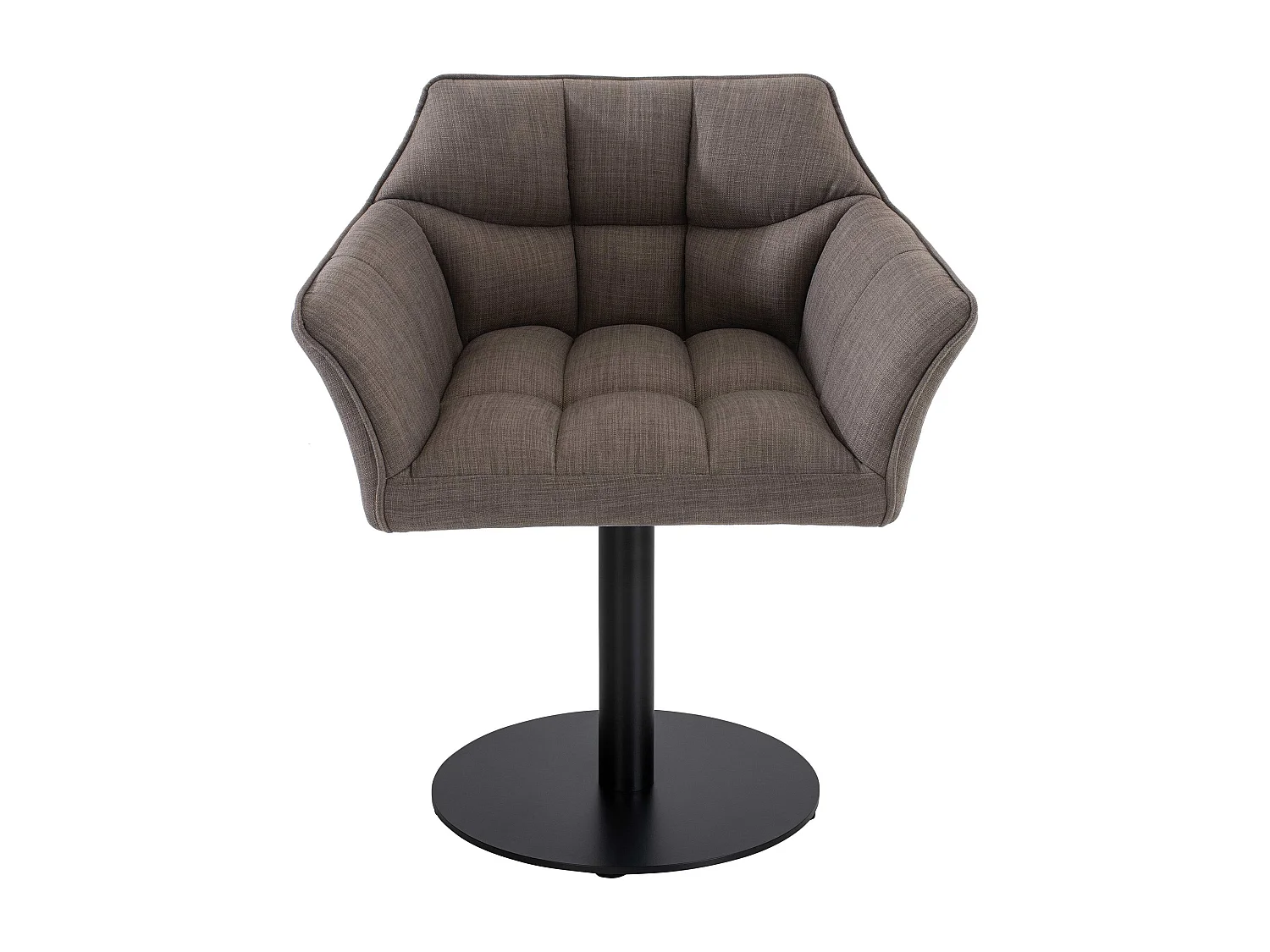 Chaise longue - Tissu - Gris - Damaso