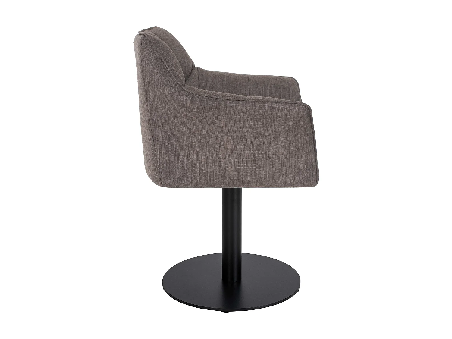 Chaise longue - Tissu - Gris - Damaso