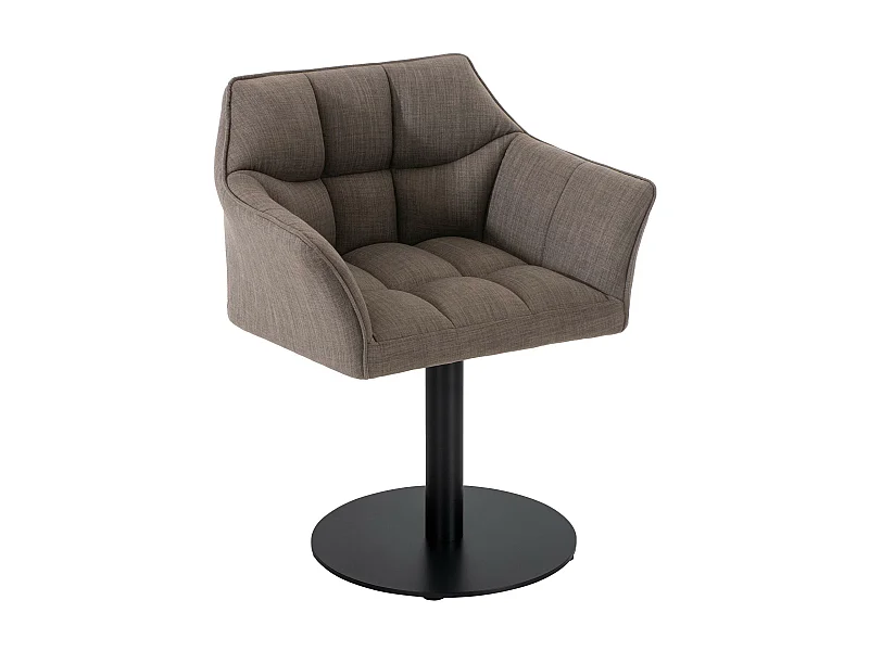 Chaise longue - Tissu - Gris - Damaso