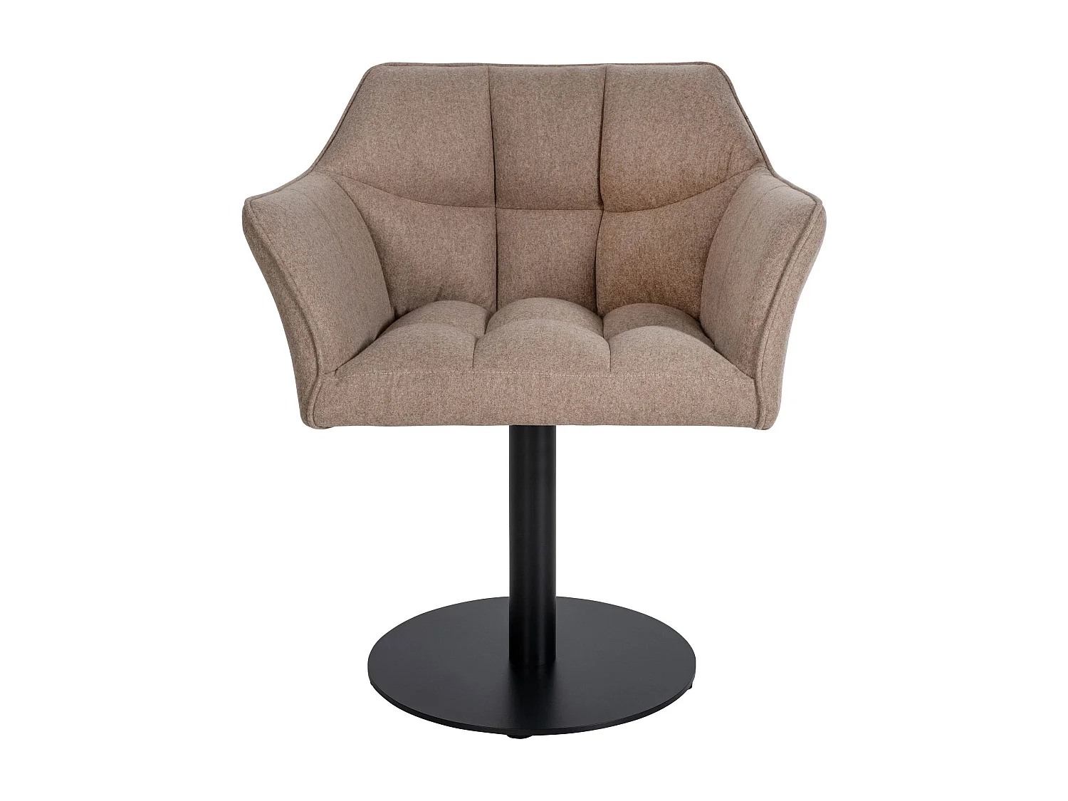 Chaise longue - Feutrine - Taupe - Damaso