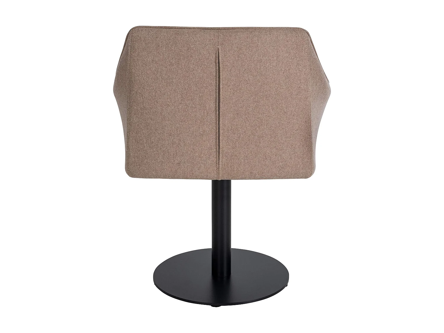 Chaise longue - Feutrine - Taupe - Damaso