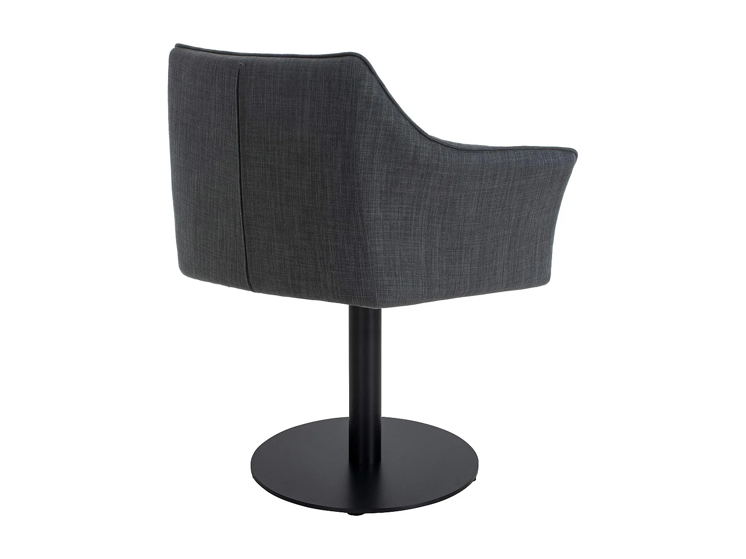 Chaise longue - Tissu - Gris foncé - Damaso