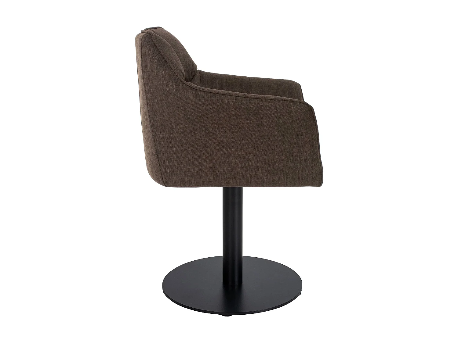 Chaise longue - Tissu - Marron - Damaso