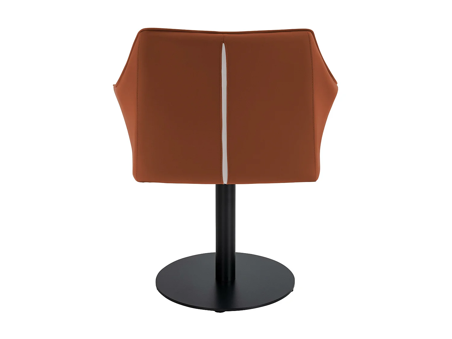 Chaise longue - Similicuir - Marron clair - Damaso