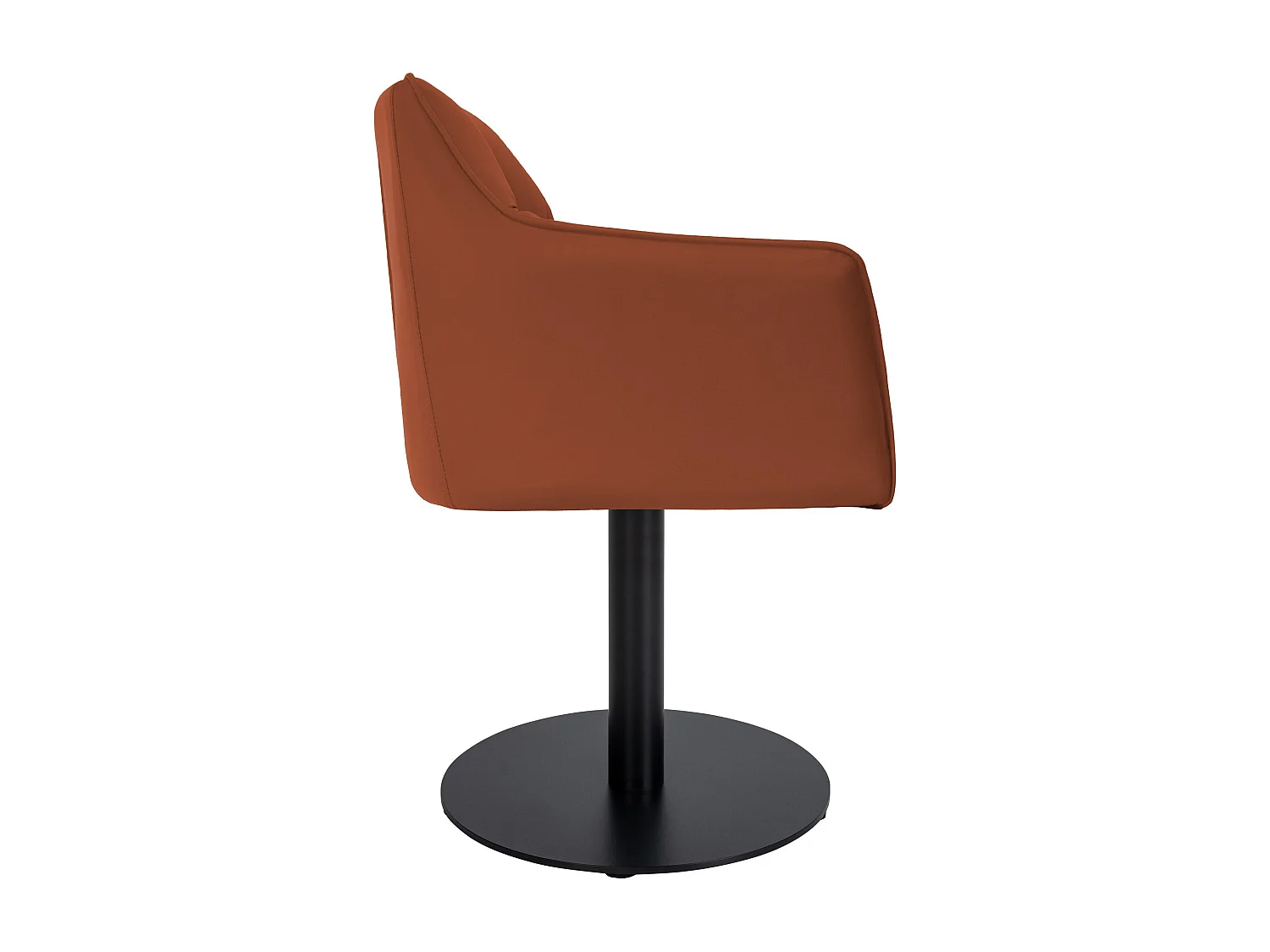 Chaise longue - Similicuir - Marron clair - Damaso