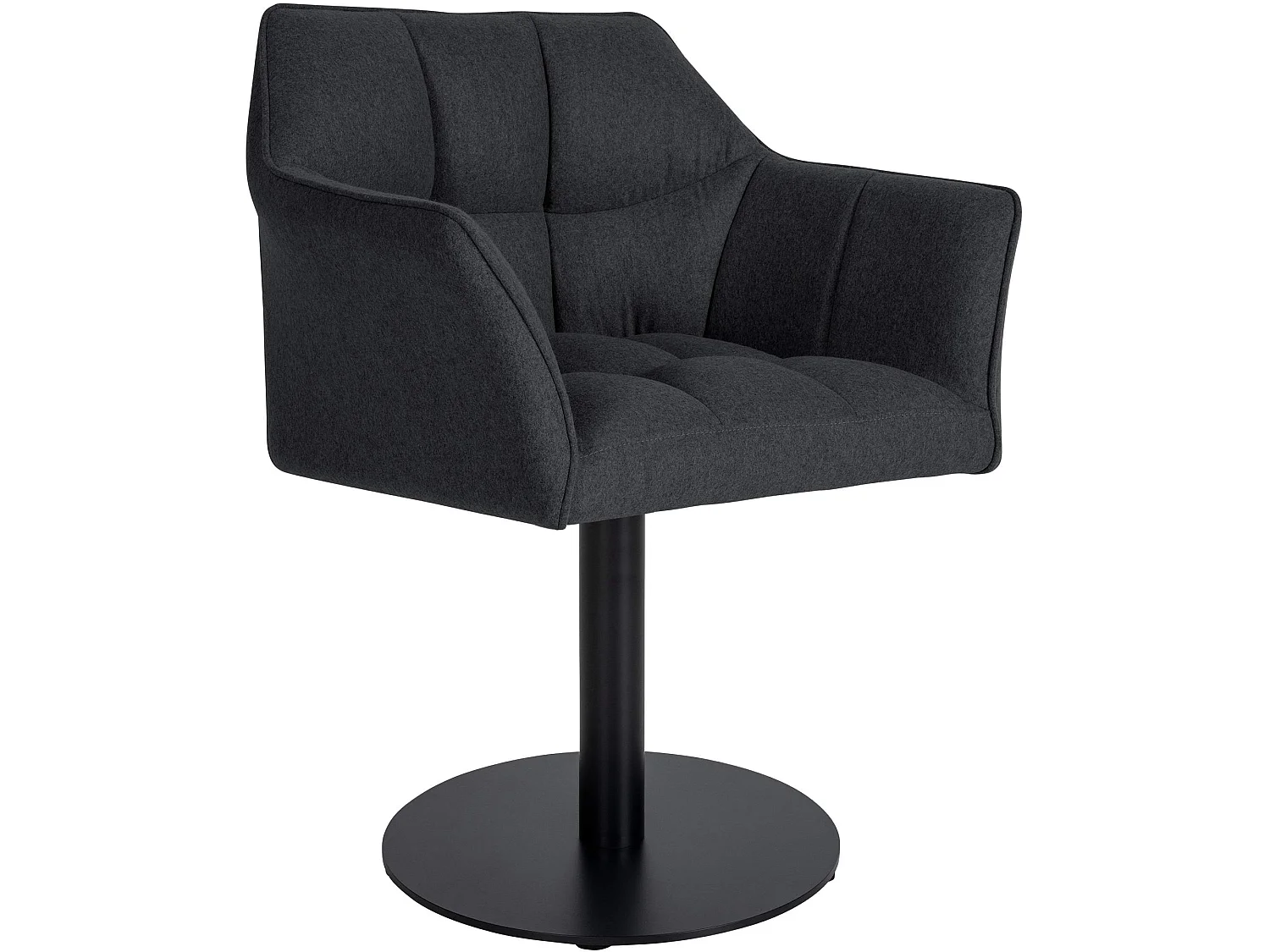 Chaise longue - Feutrine - Anthracite - Damaso