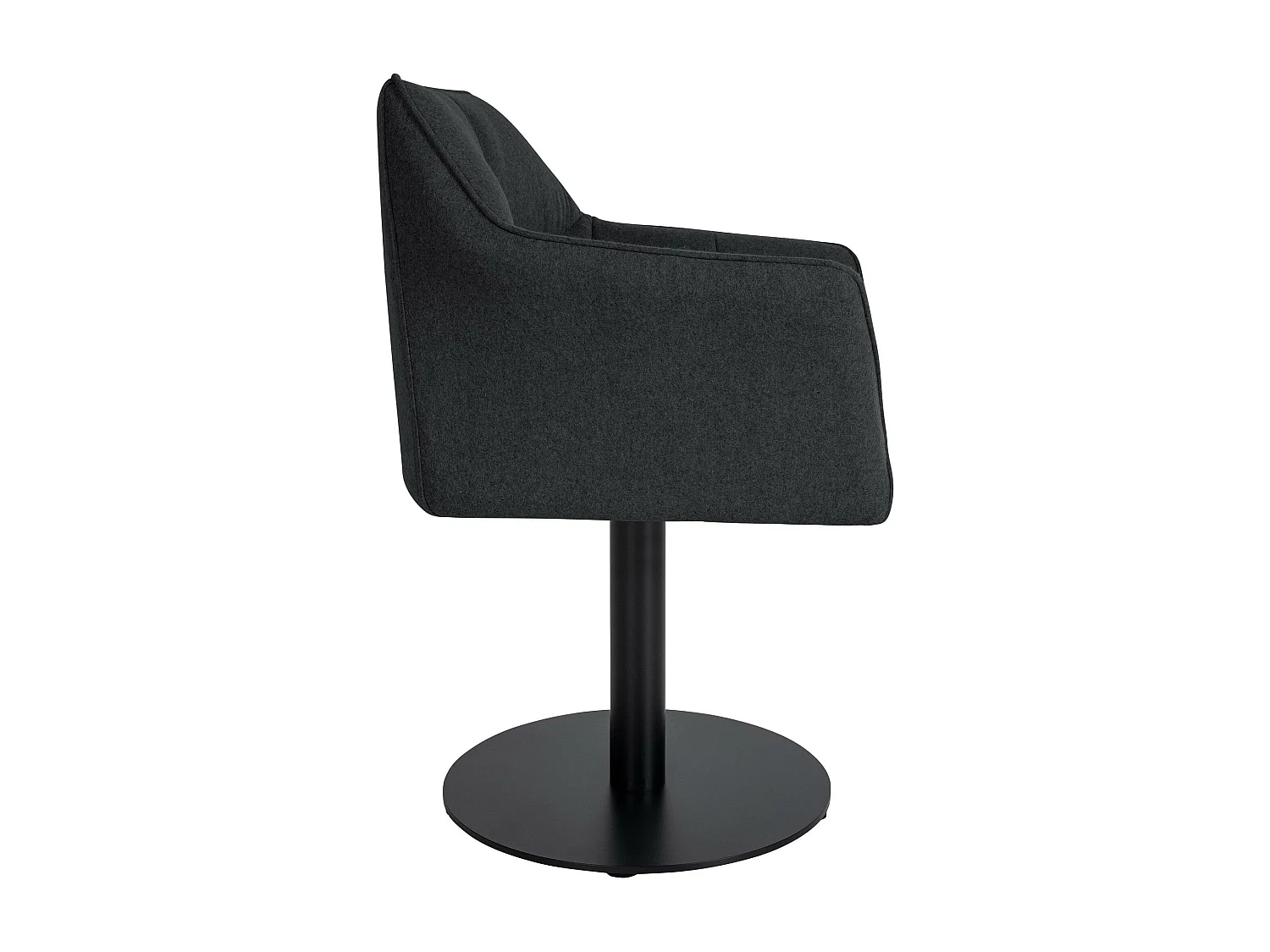 Chaise longue - Feutrine - Anthracite - Damaso