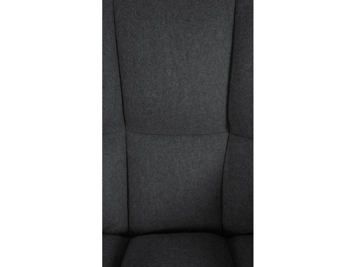 Chaise longue - Feutrine - Anthracite - Damaso