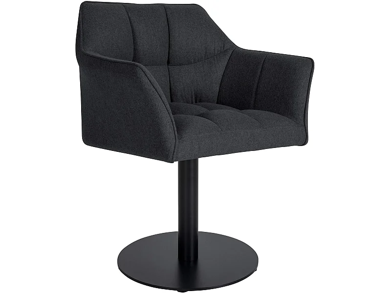 Chaise longue - Feutrine - Anthracite - Damaso