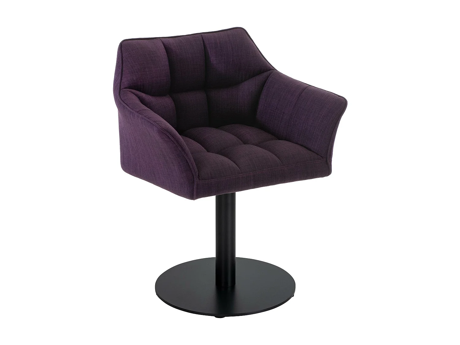 Chaise longue - Tissu - Violet - Damaso