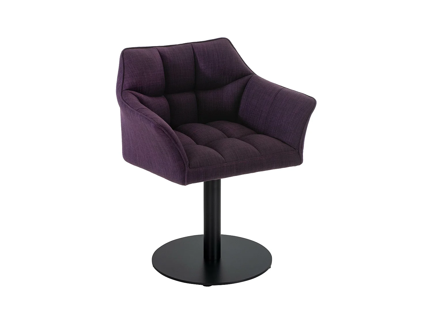 Chaise longue - Tissu - Violet - Damaso