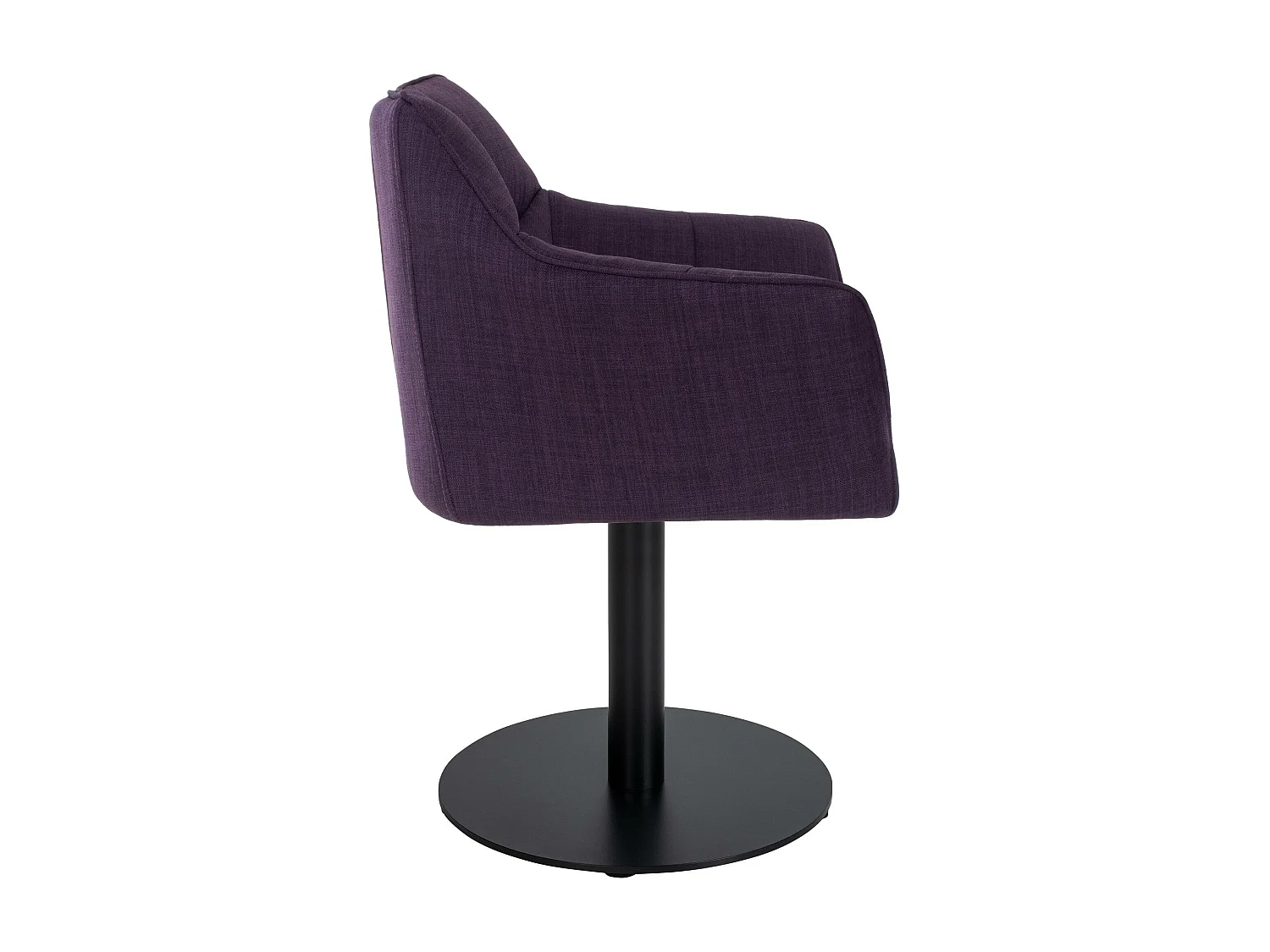 Chaise longue - Tissu - Violet - Damaso