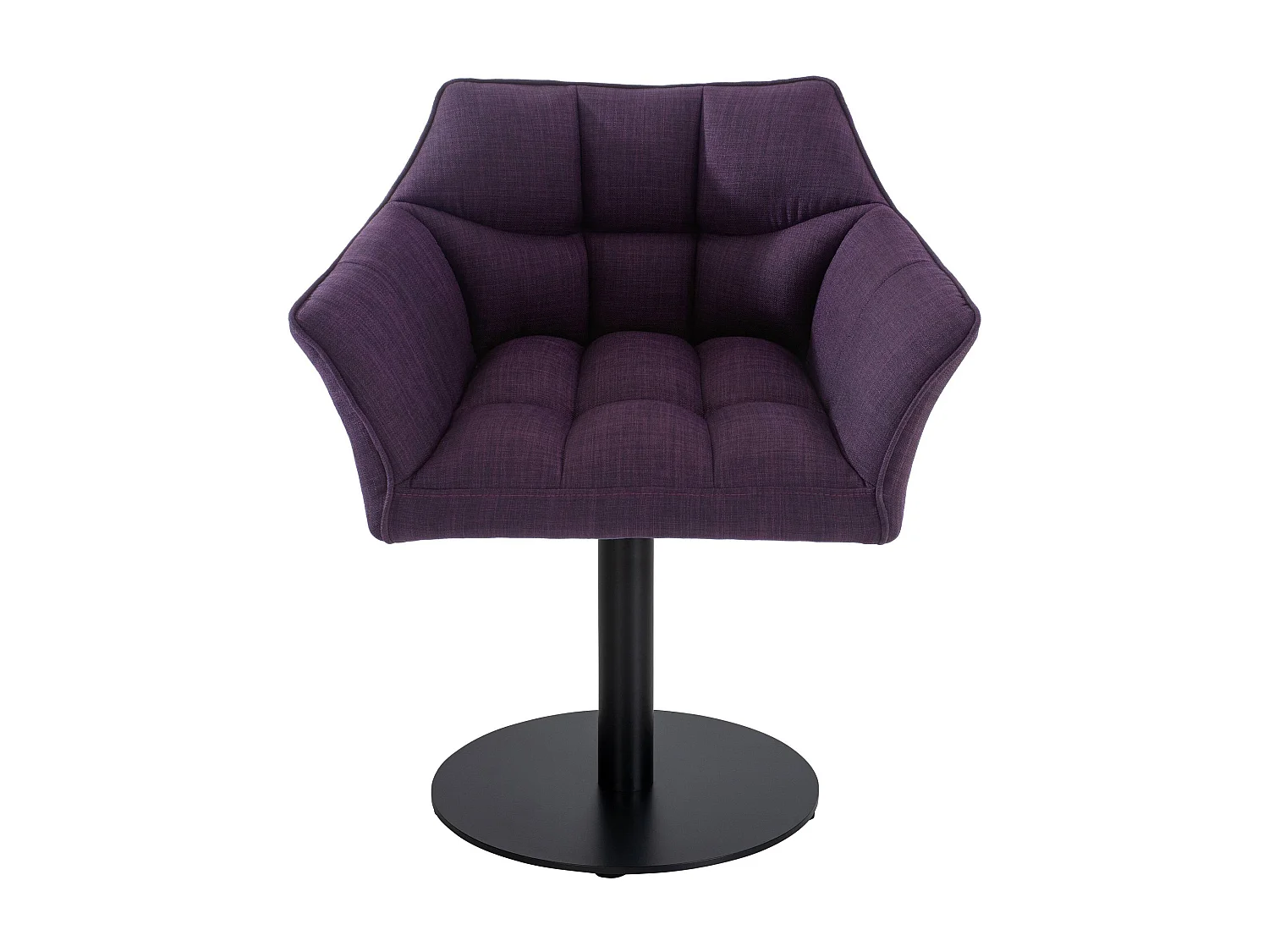 Chaise longue - Tissu - Violet - Damaso