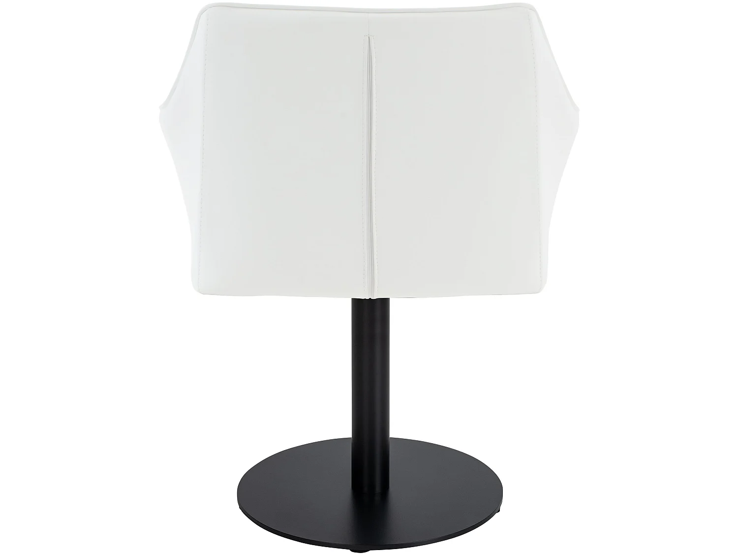 Chaise longue - Similicuir - Blanc - Damaso