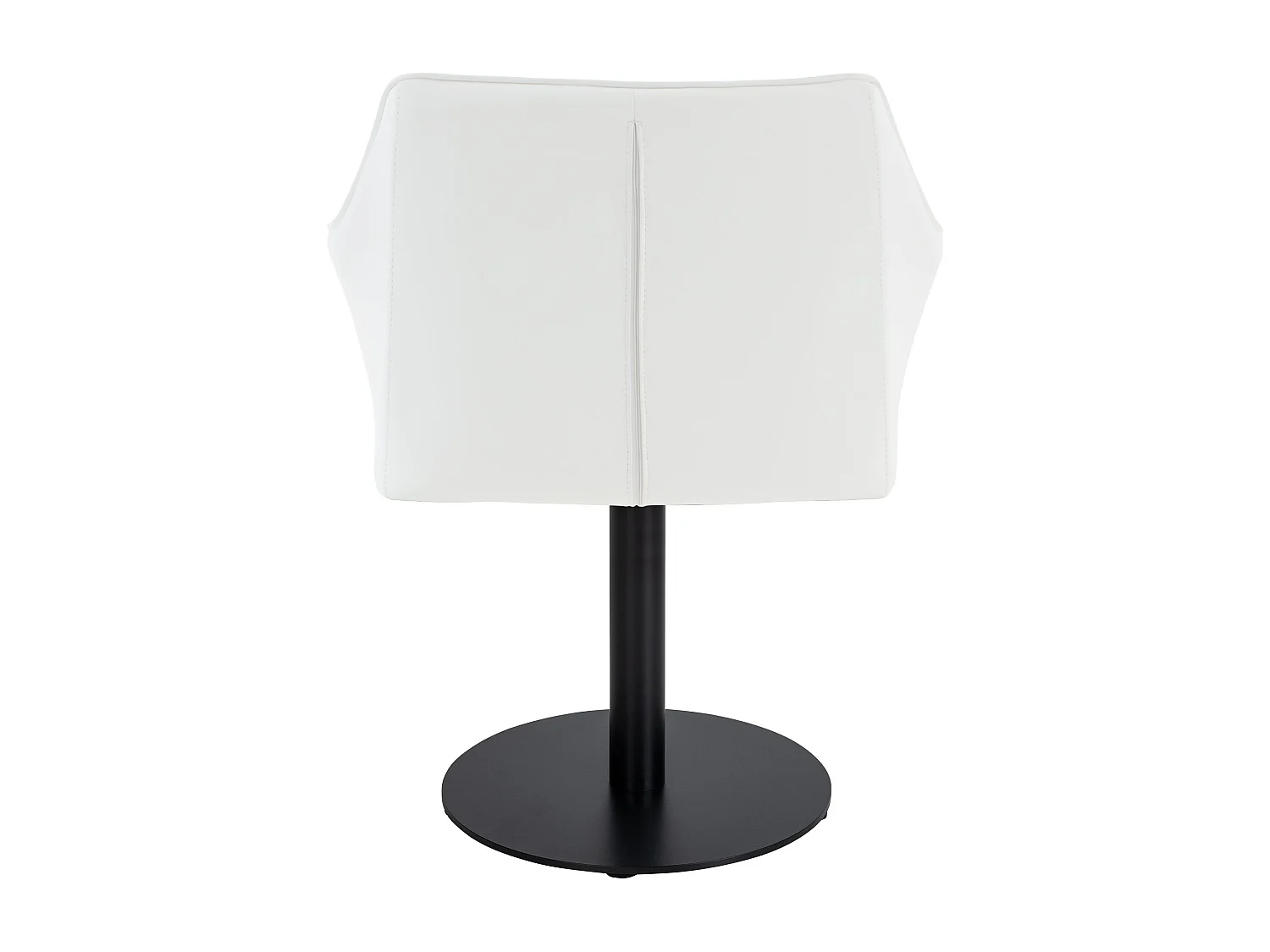 Chaise longue - Similicuir - Blanc - Damaso