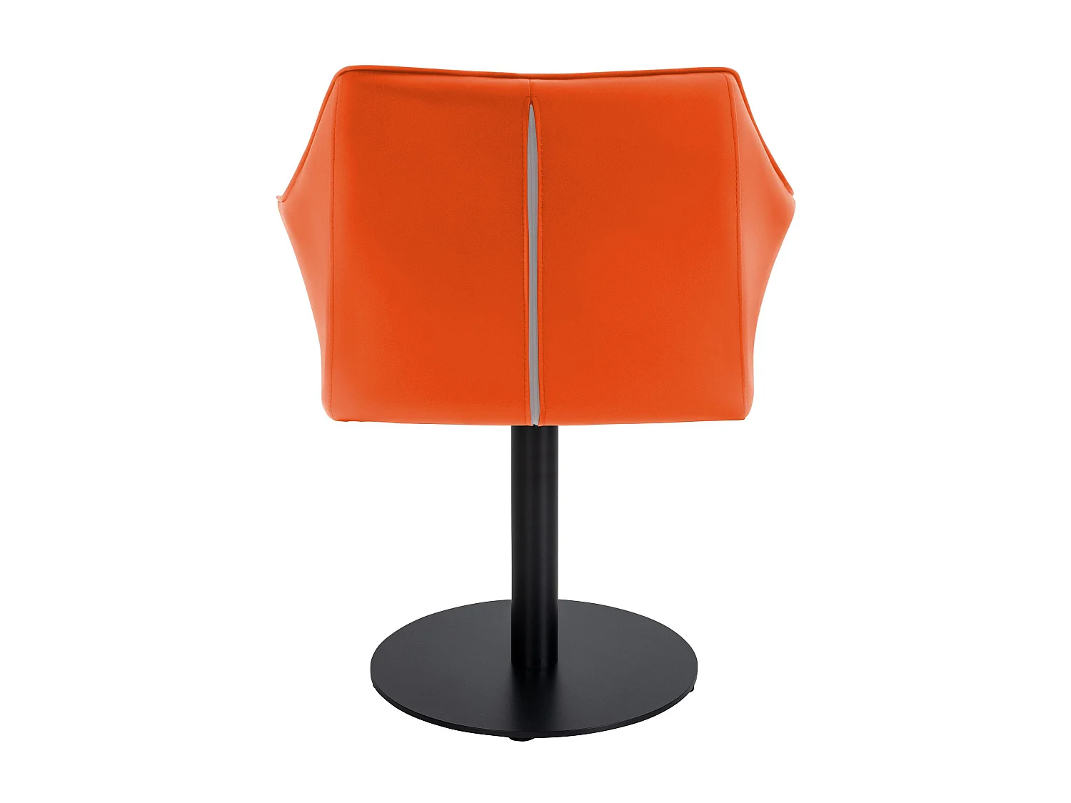 Chaise longue - Similicuir - Orange - Damaso