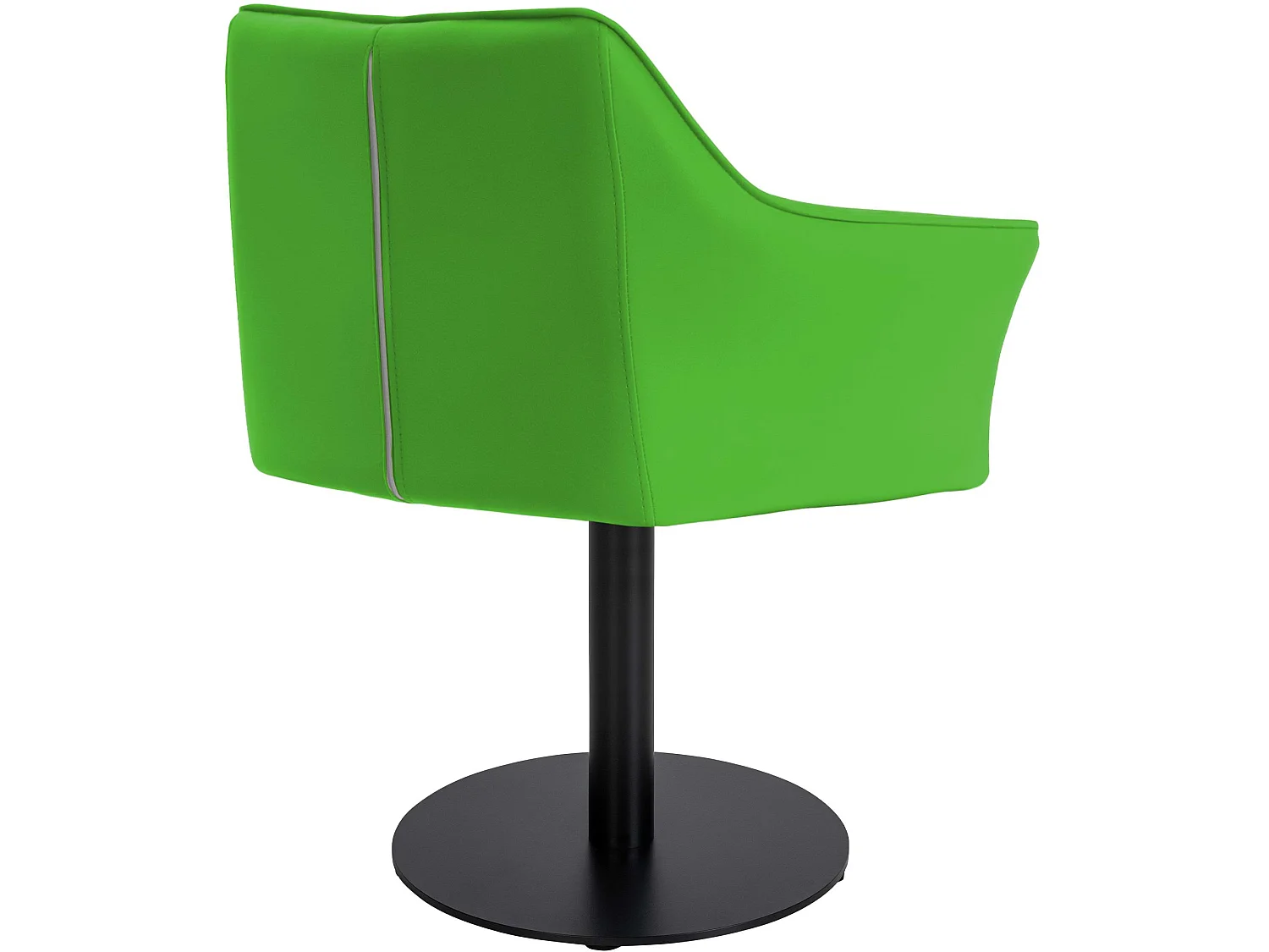 Chaise longue - Similicuir - Vert - Damaso