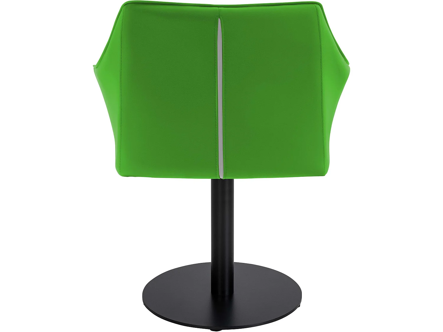 Chaise longue - Similicuir - Vert - Damaso