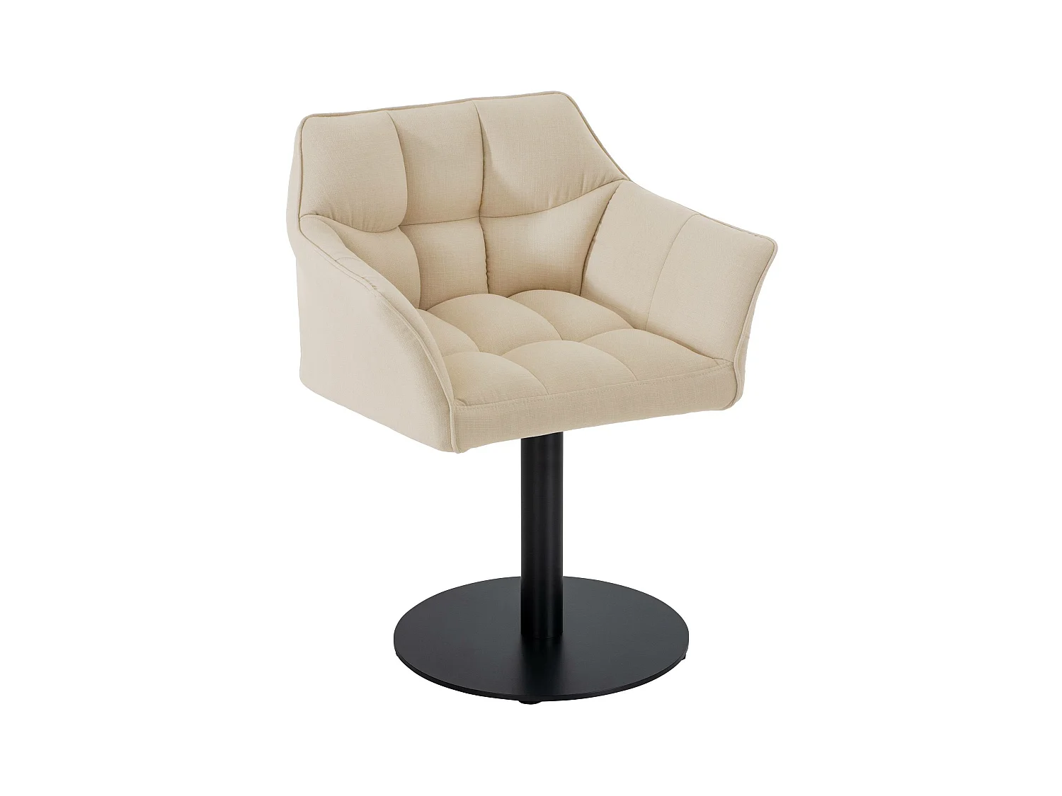 Chaise longue - Tissu - Crème - Damaso