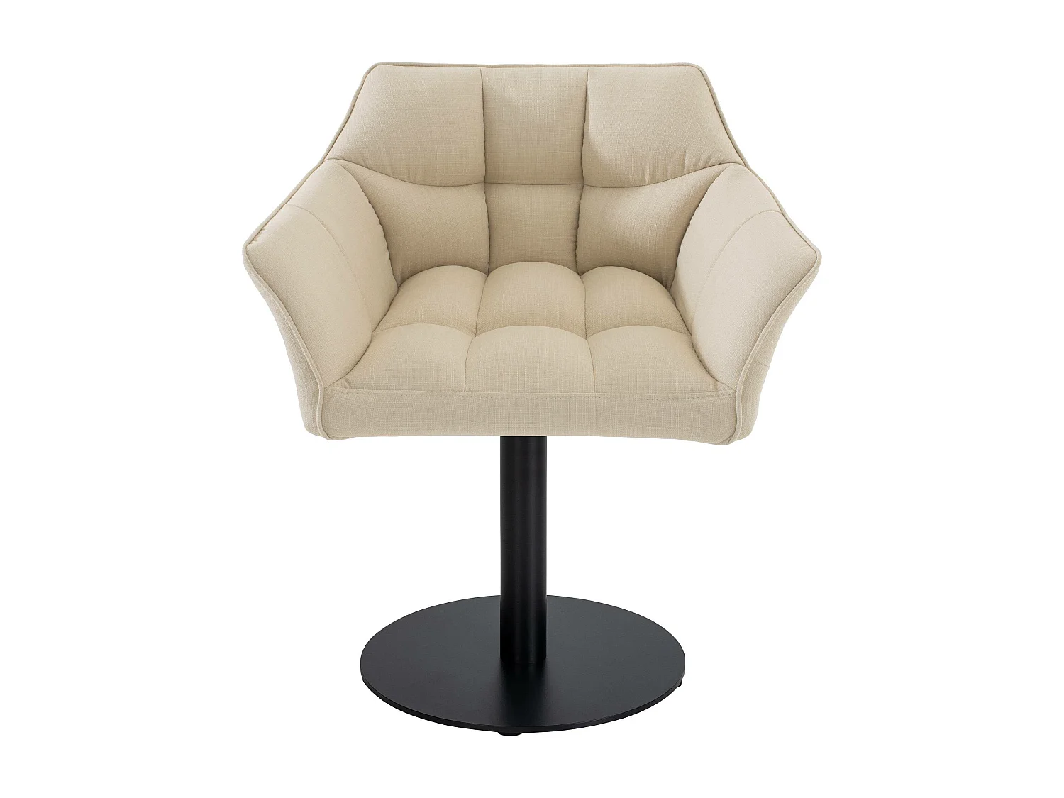 Chaise longue - Tissu - Crème - Damaso