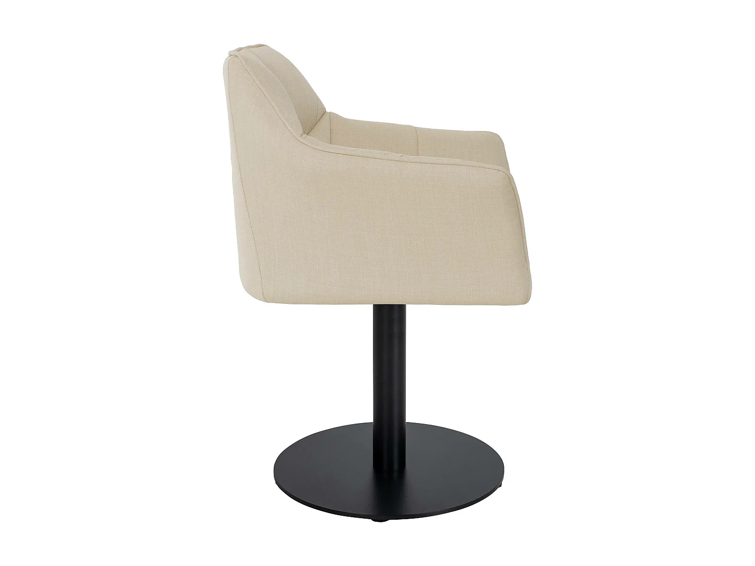 Chaise longue - Tissu - Crème - Damaso