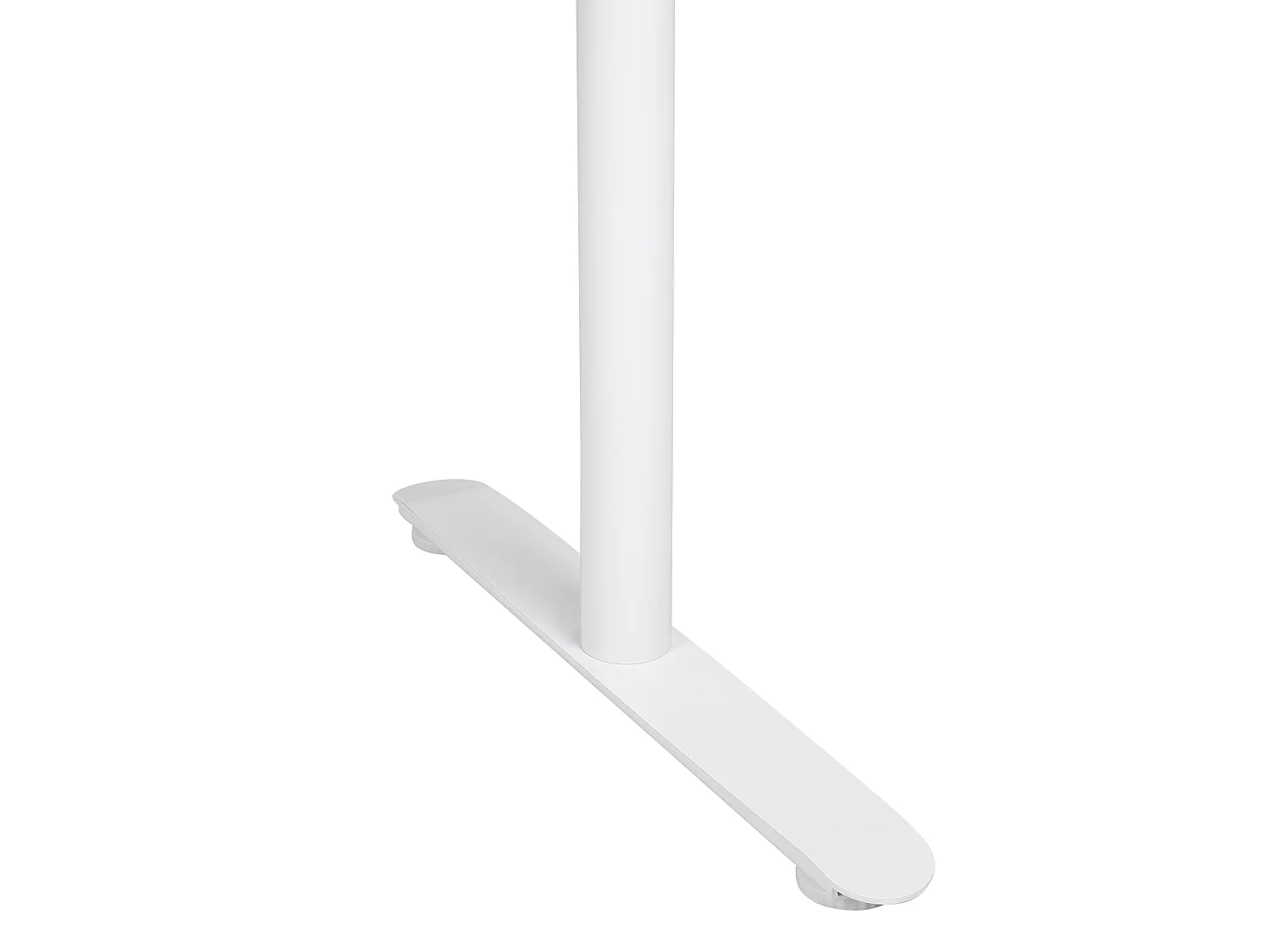 Secretária elevatória manualmente ajustável castanha escura e branca 120 x 72 cm DESTINAS