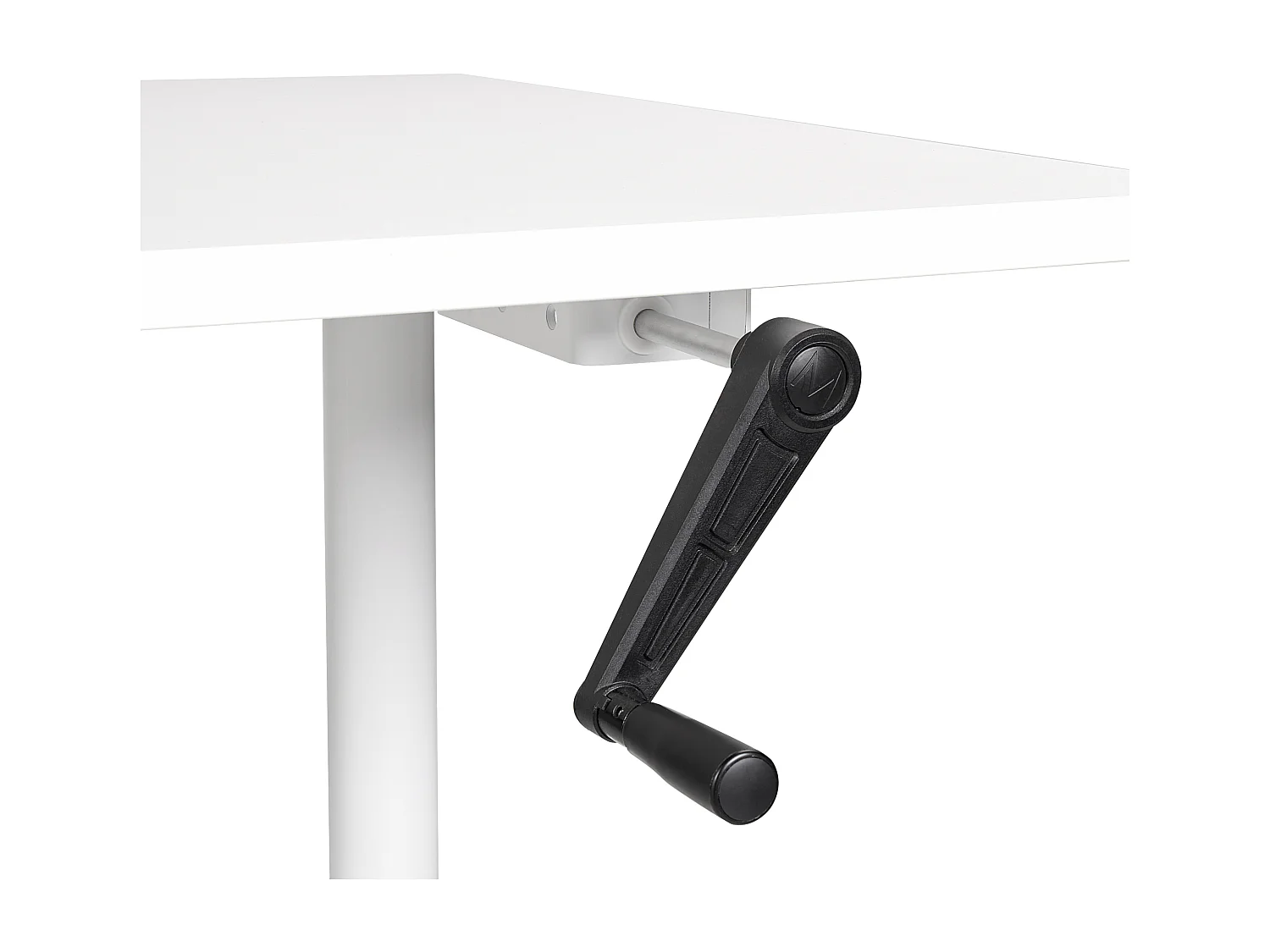 Bureau handmatig verstelbaar wit 160 x 72 cm DESTINAS