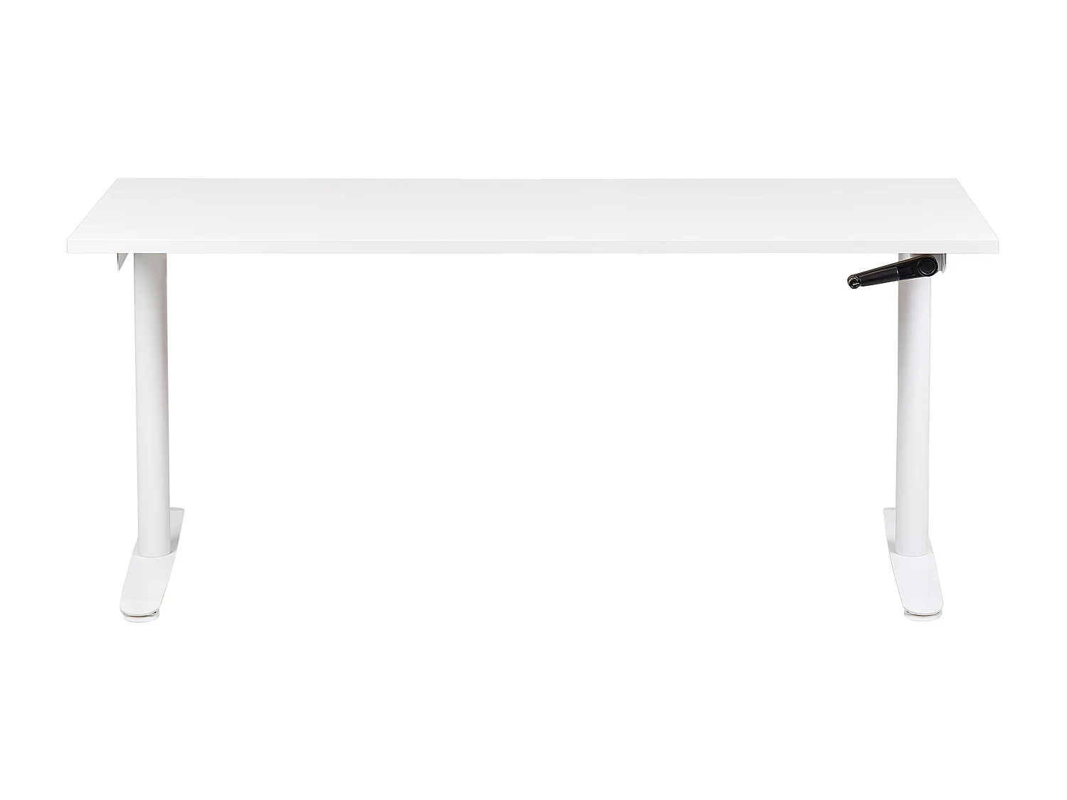 Bureau handmatig verstelbaar wit 160 x 72 cm DESTINAS