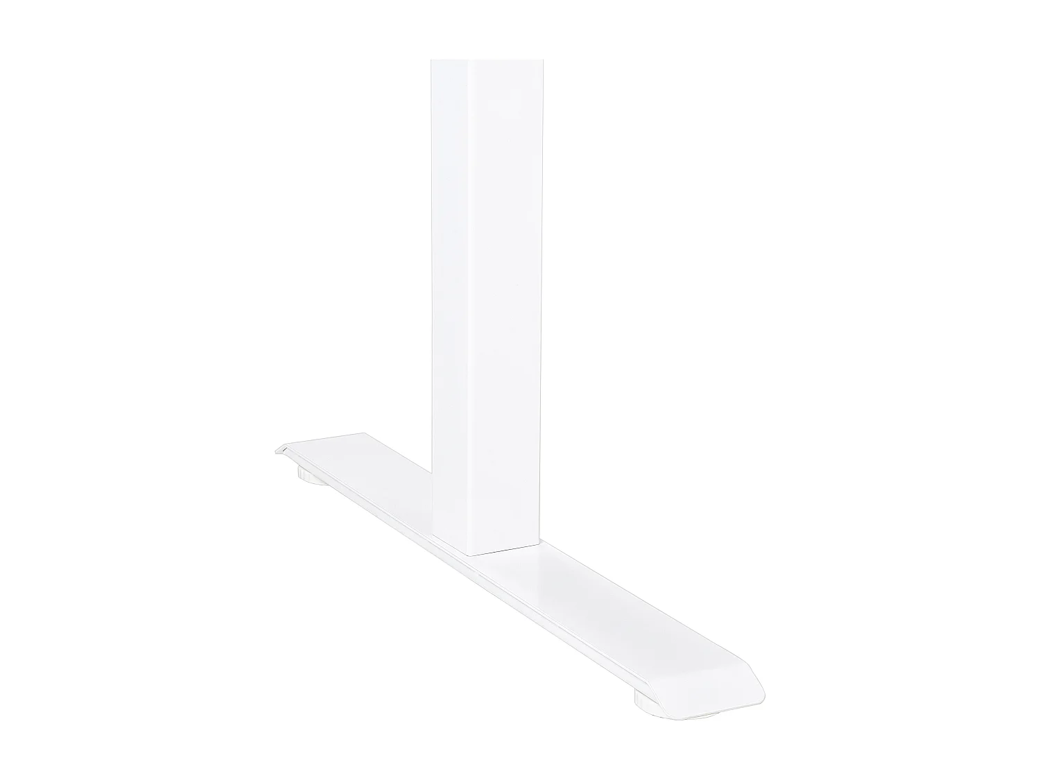 Biurko regulowane manualnie 120 x 72 cm ciemne drewno z białym DESTINES