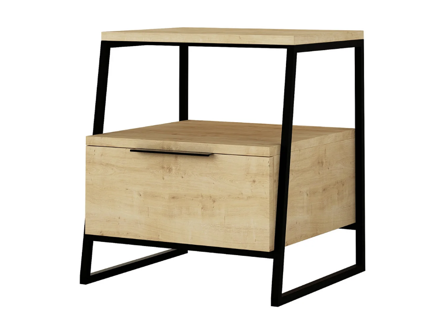 Table de chevet style industriel INKA