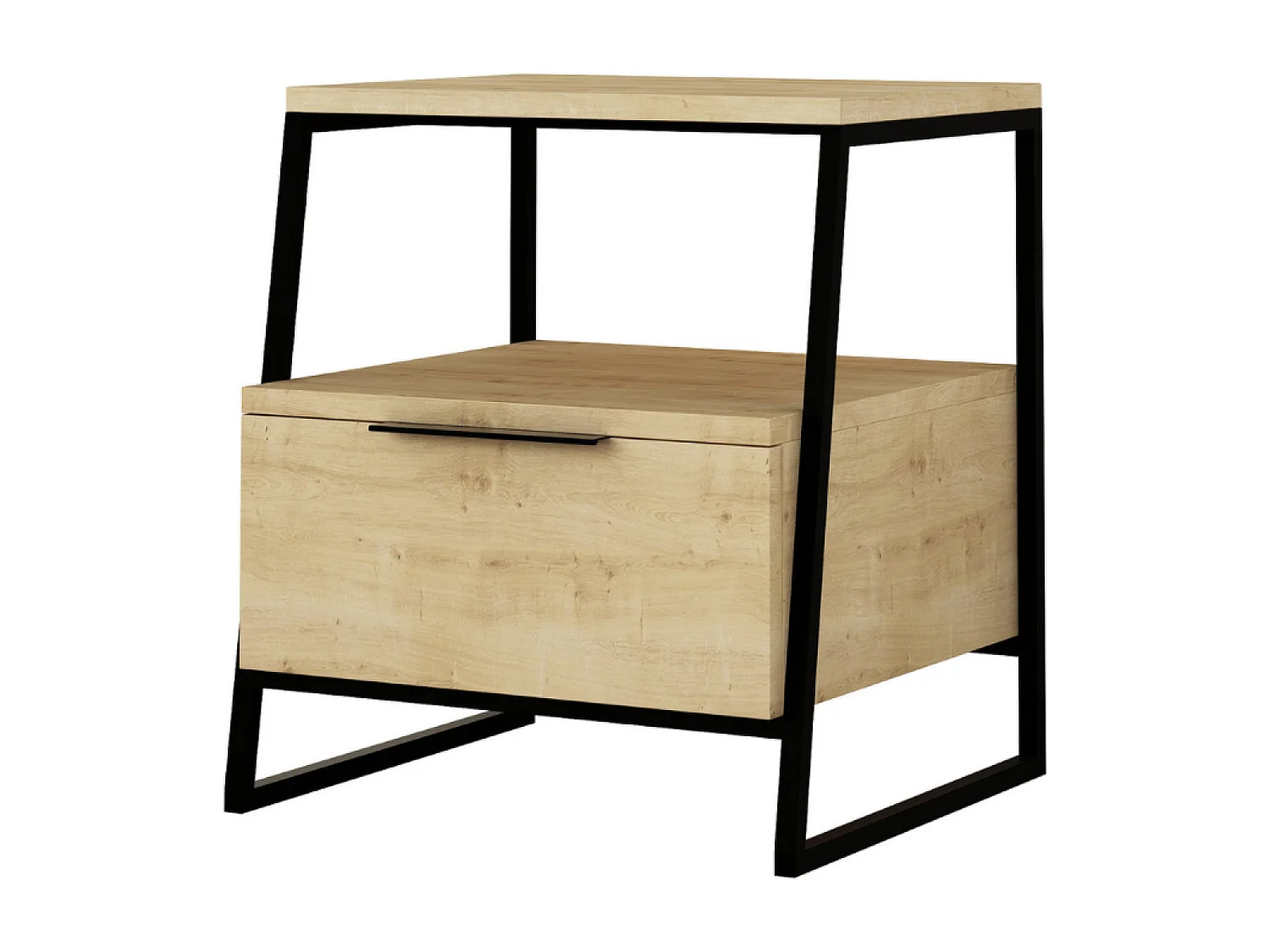 Table de chevet style industriel INKA