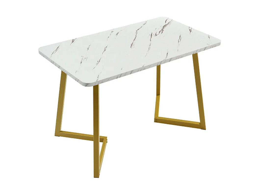 Set de table de 117 cm avec 4 chaises, beige