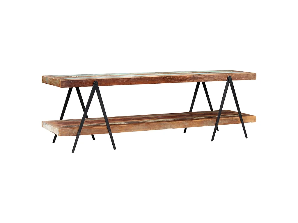 Meuble TV 160x40x50 cm Bois de récupération massif