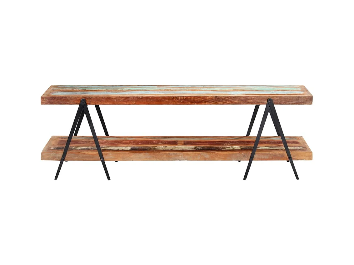 TV-Schrank 160x40x50 cm Massives Altholz