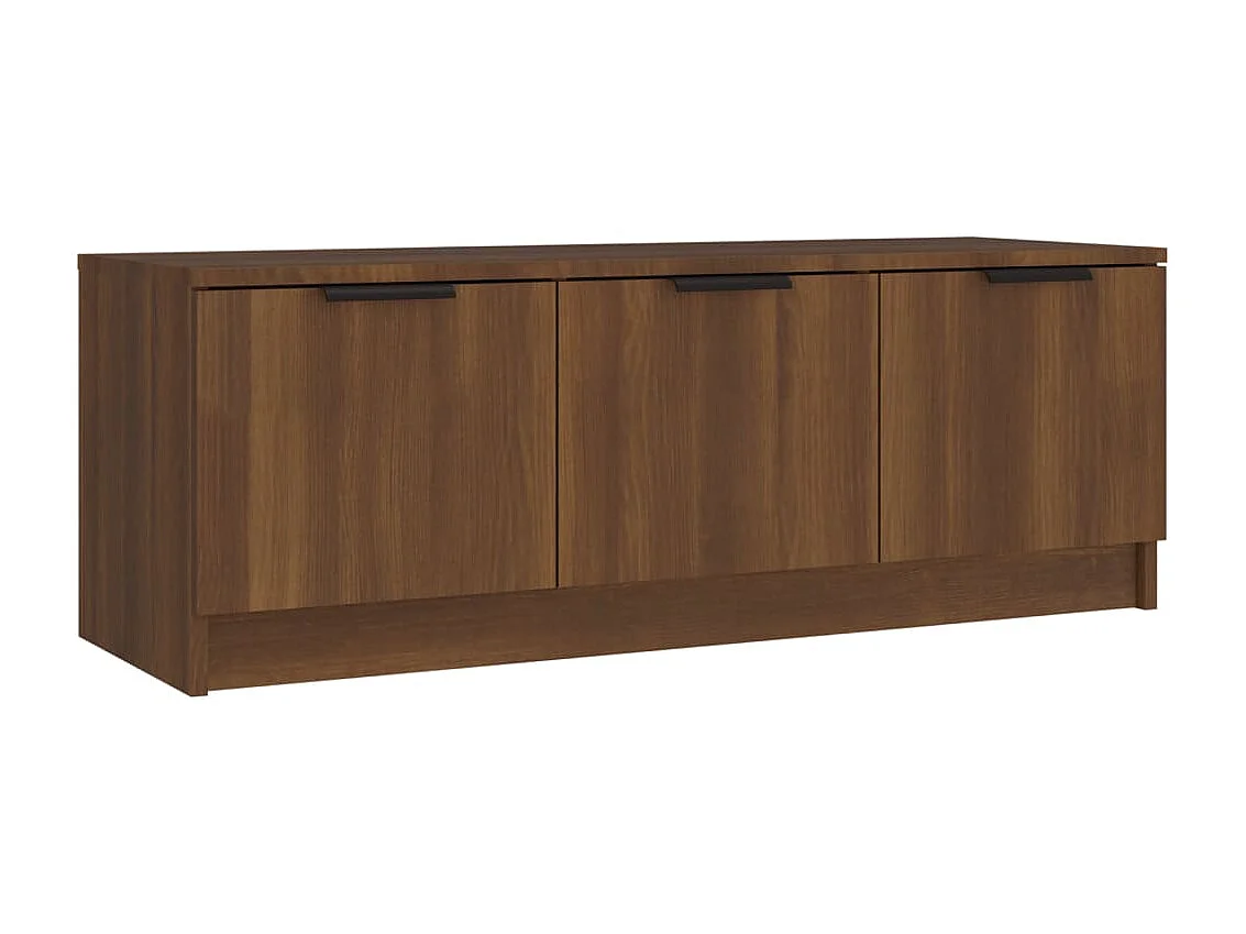 TV-Schrank Braune Eiche 102x35x36,5 cm Holzwerkstoff