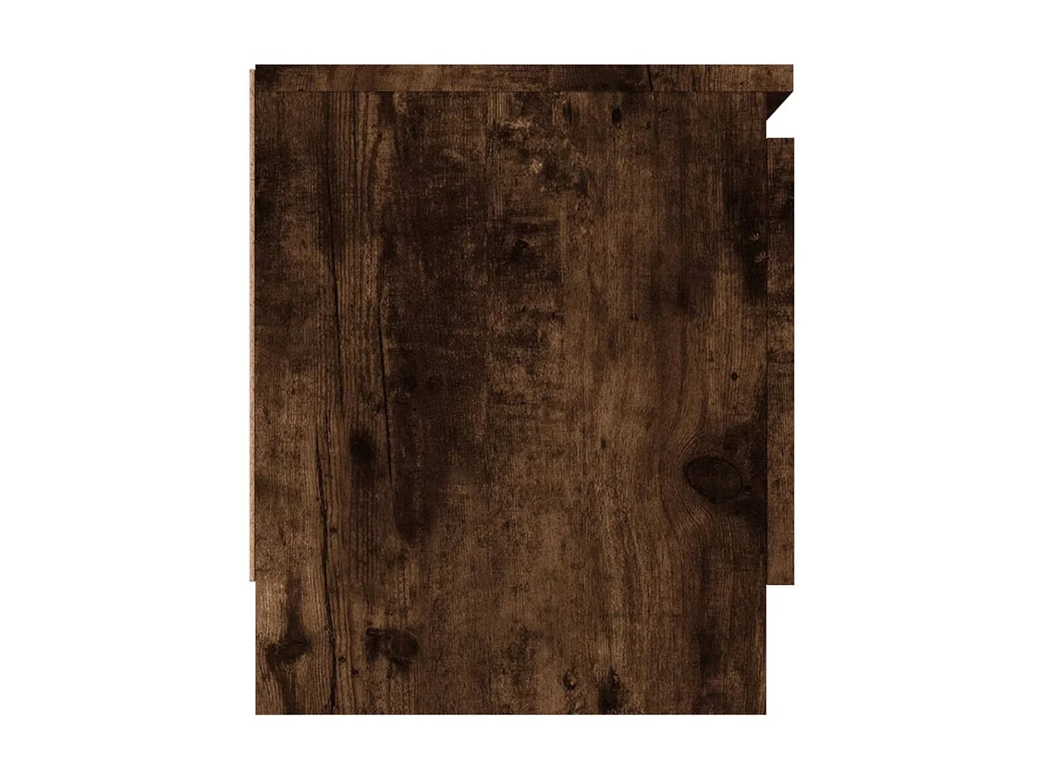 Meuble TV avec porte Chêne fumé 102x30x36 cm