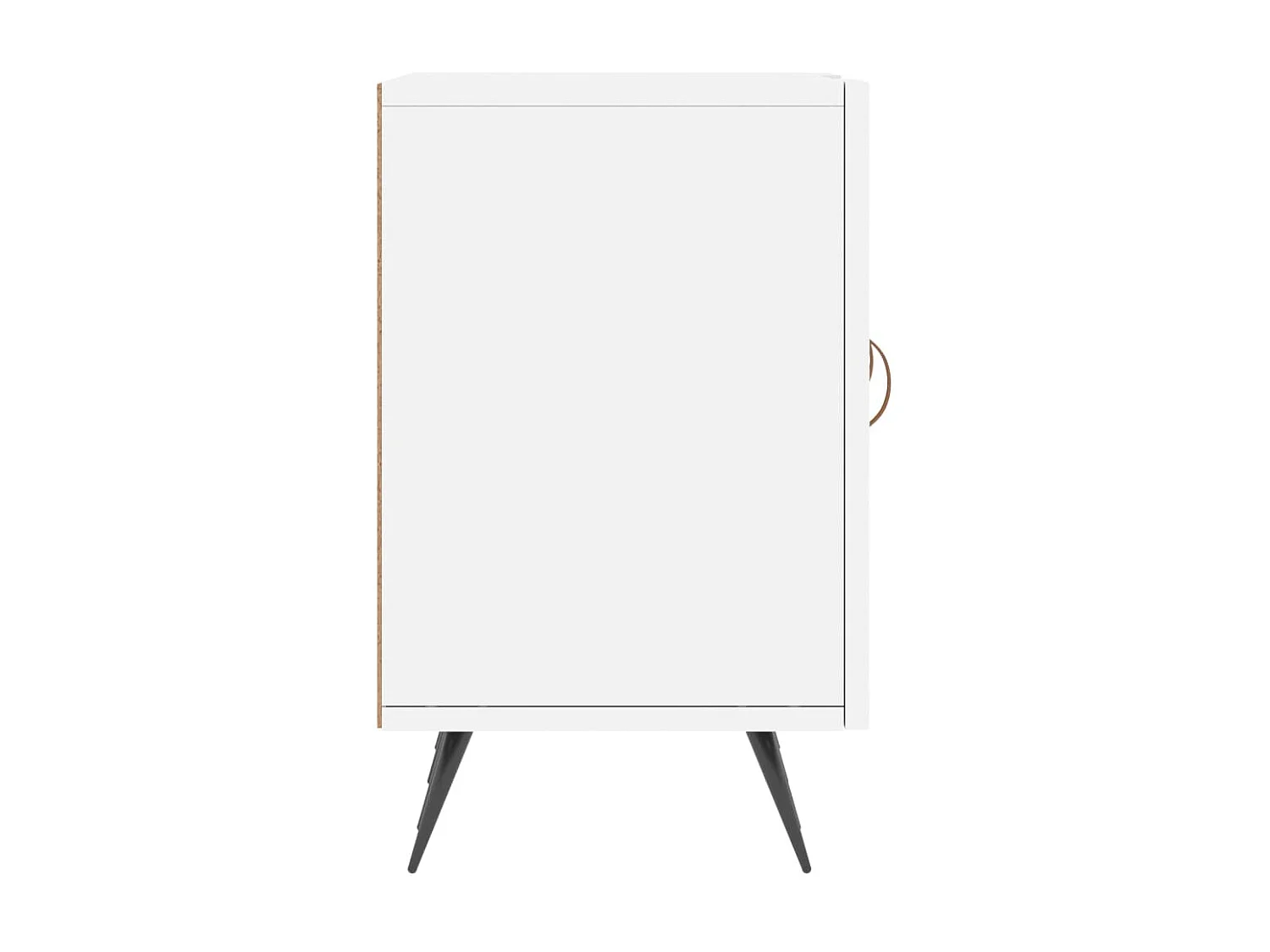 Mobile TV bianco 150x30x50 cm in derivati del legno