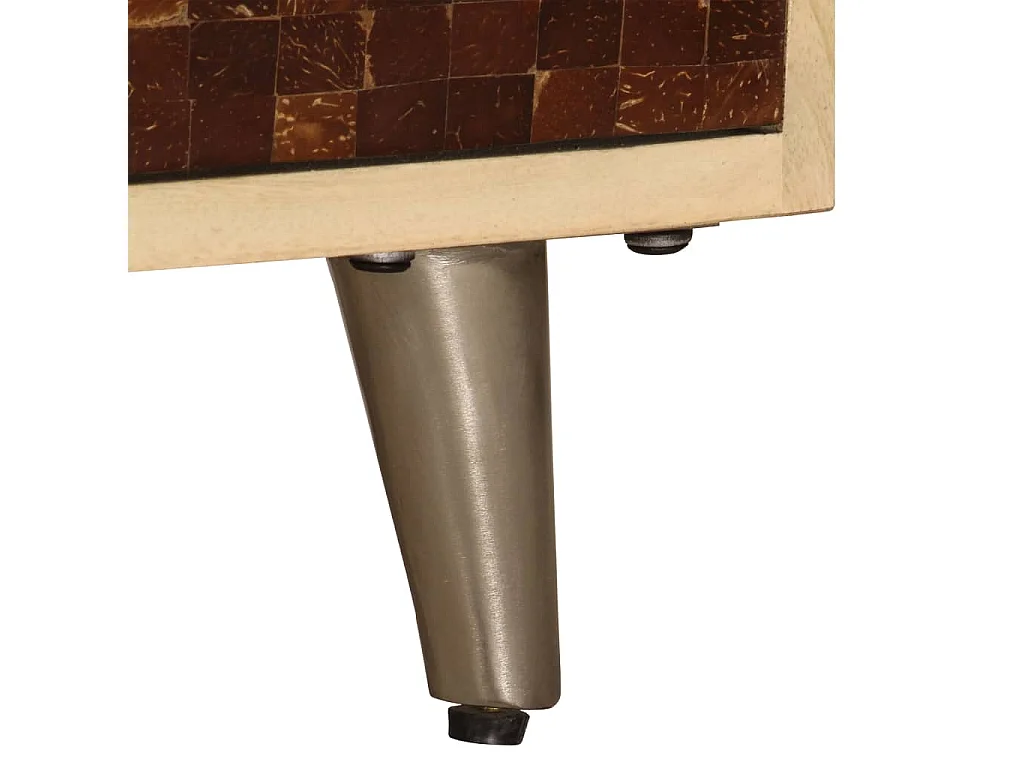 Meuble TV 120 x 30 x 40 cm Bois massif de manguier