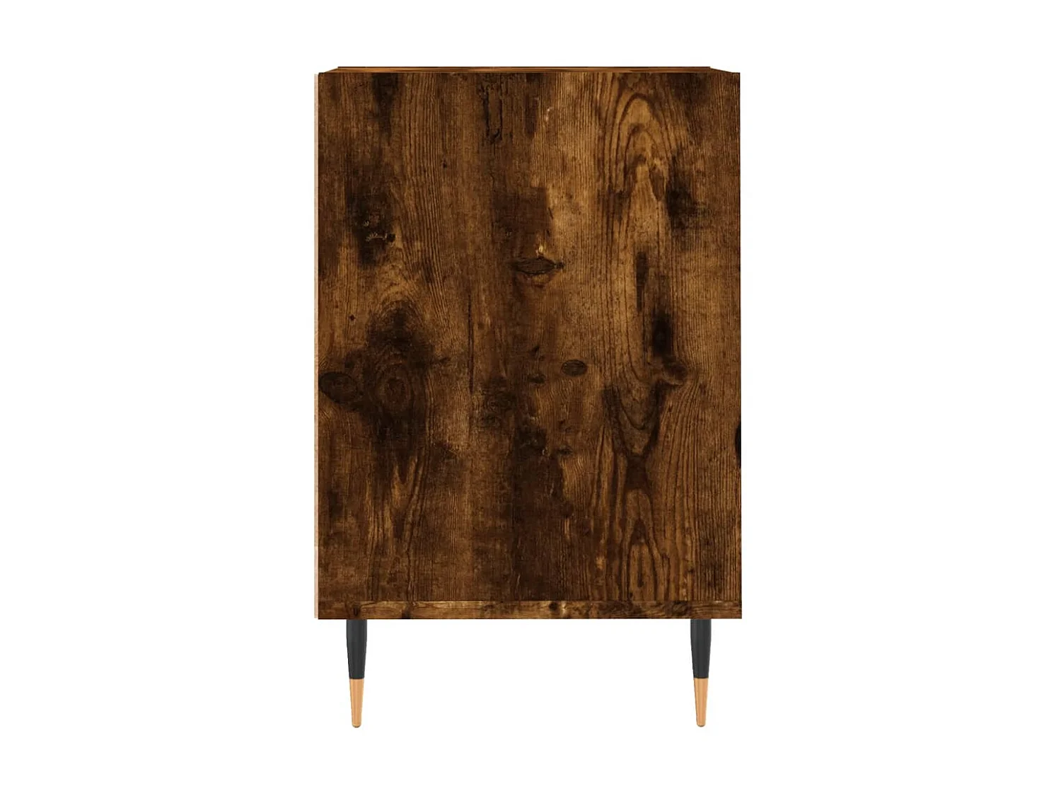 Meuble TV Chêne fumé 100x35x55 cm Bois d'ingénierie