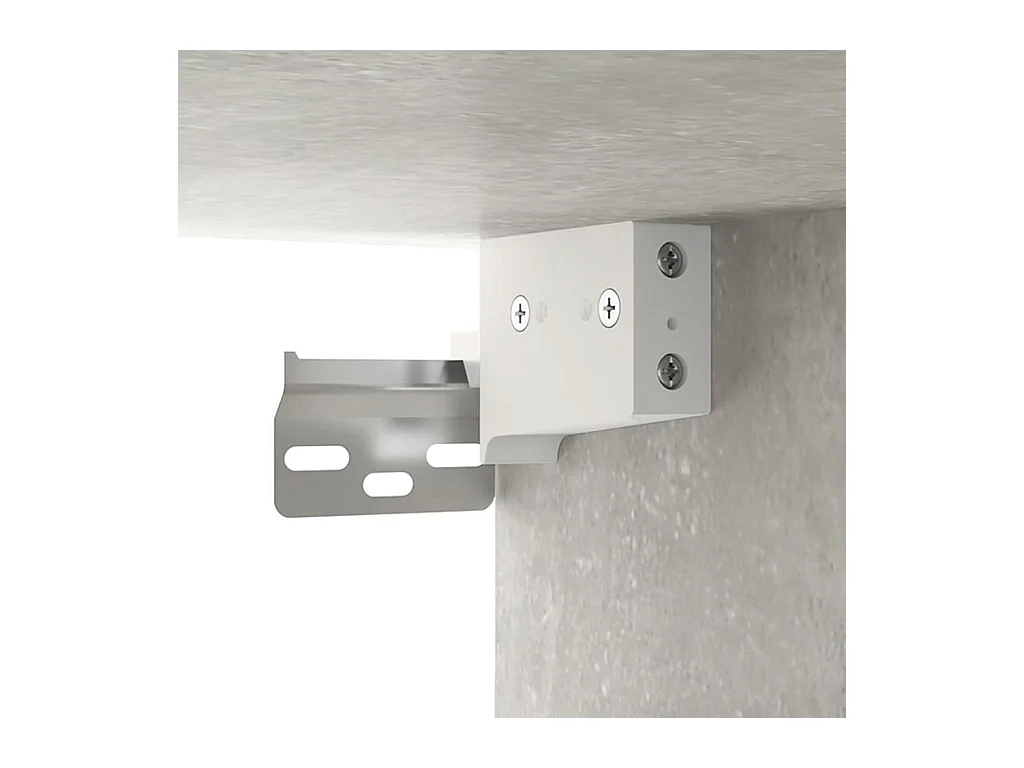 Ensemble de meubles TV 8 pcs Gris béton Bois d'ingénierie