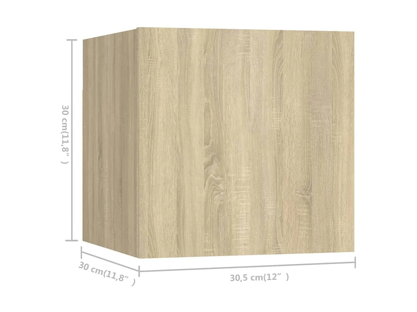 5-teiliges TV-Schrank-Set Sonoma-Eiche-Spanplatte