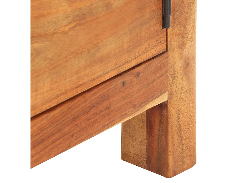 TV-meubel 116x30x40 cm Massief acaciahout