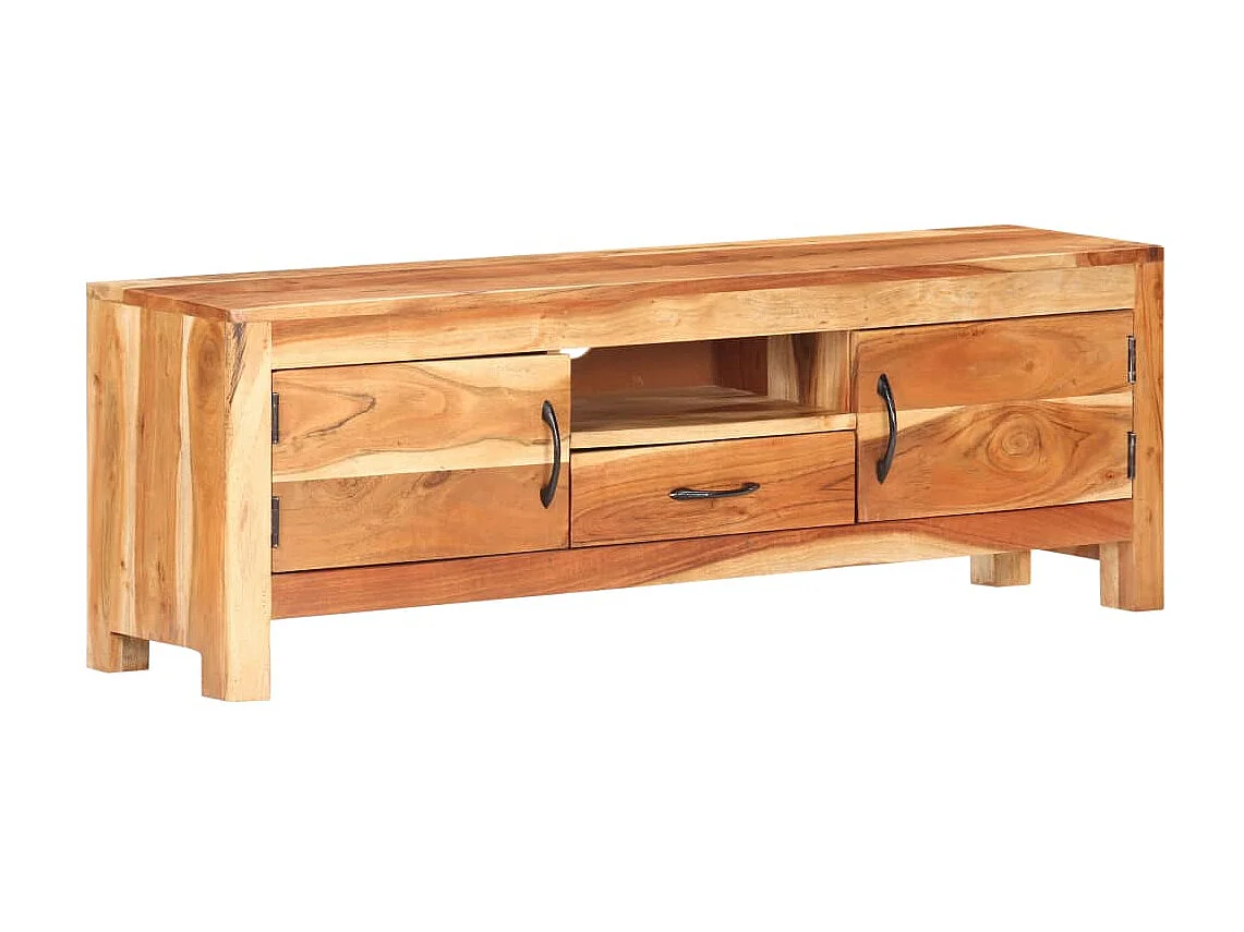 TV-meubel 116x30x40 cm Massief acaciahout
