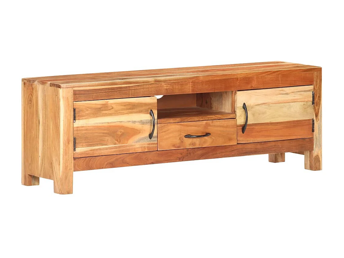 TV-meubel 116x30x40 cm Massief acaciahout