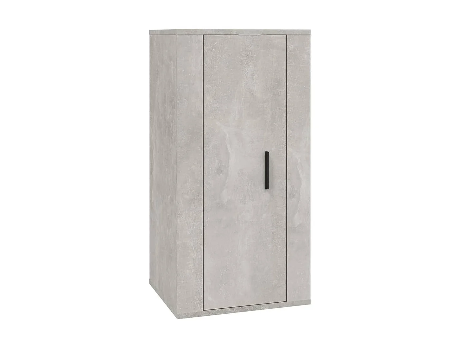 Ensemble de meubles TV 3 pcs Gris béton Bois d'ingénierie