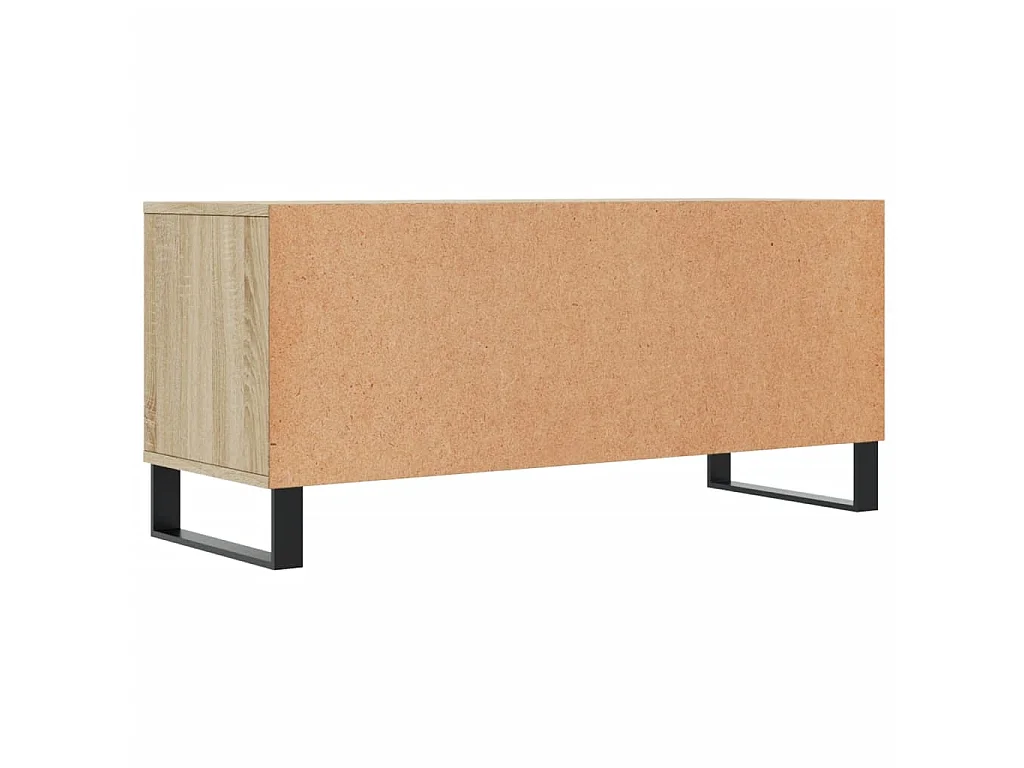 Mobile TV in rovere Sonoma 100x34,5x44,5 cm in derivati del legno