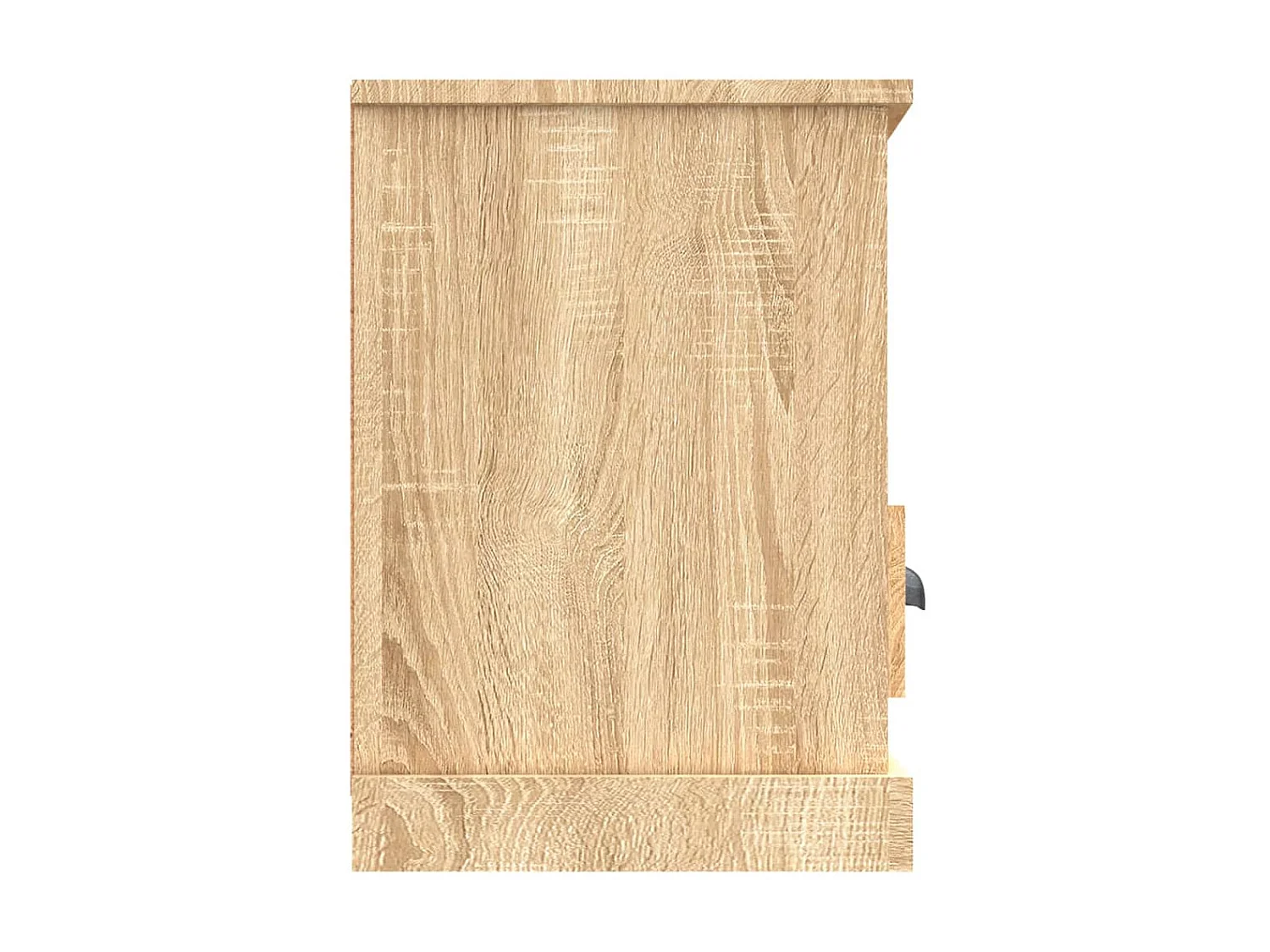 Meuble TV chêne sonoma 100x35x50 cm bois d'ingénierie