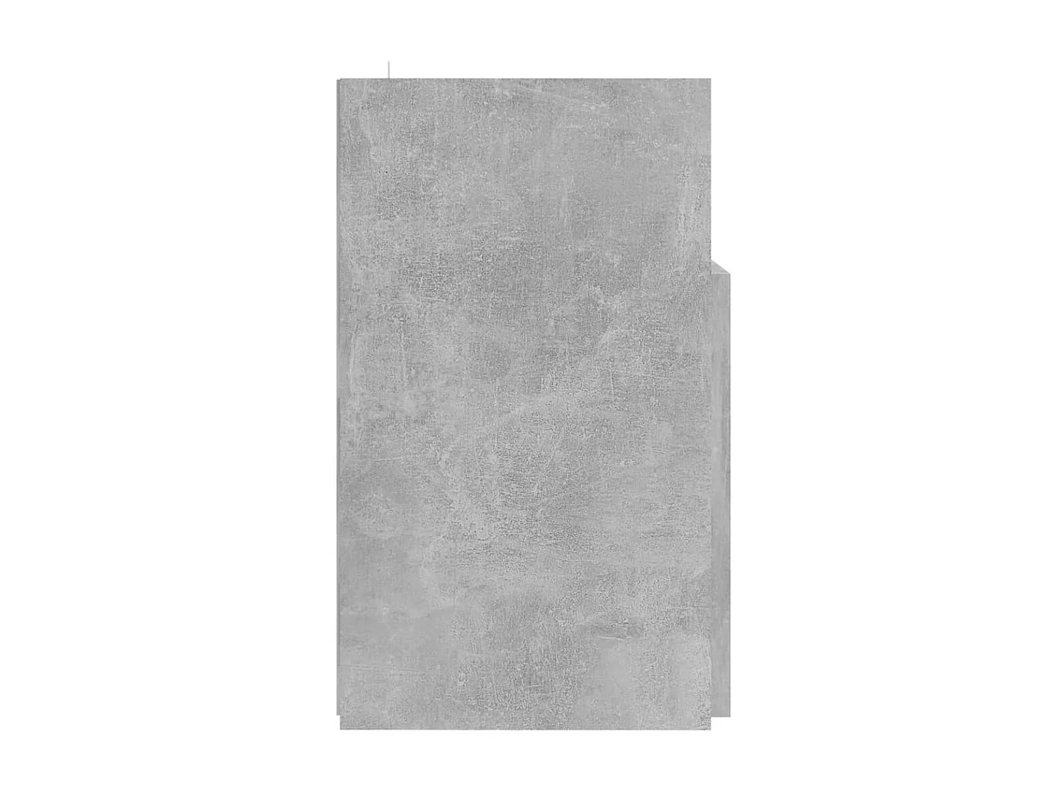 Meuble TV avec lumières LED gris béton 120x30x50 cm