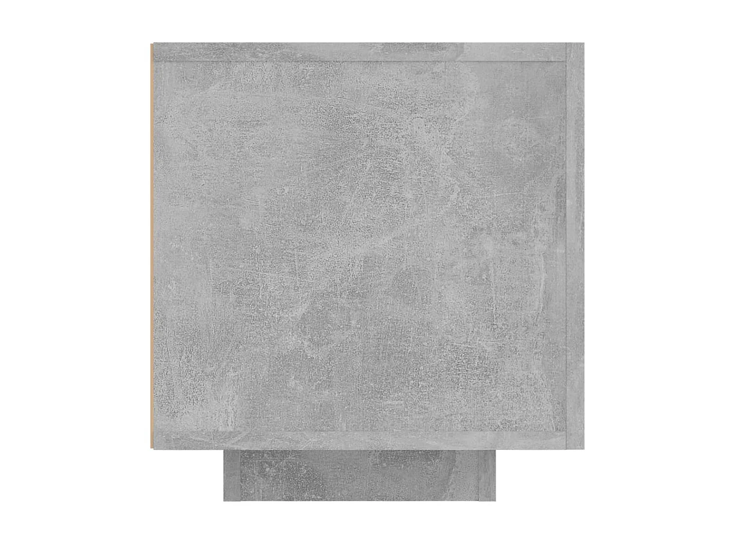 Móvel de TV com luzes LED cinza concreto 160x35x40 cm