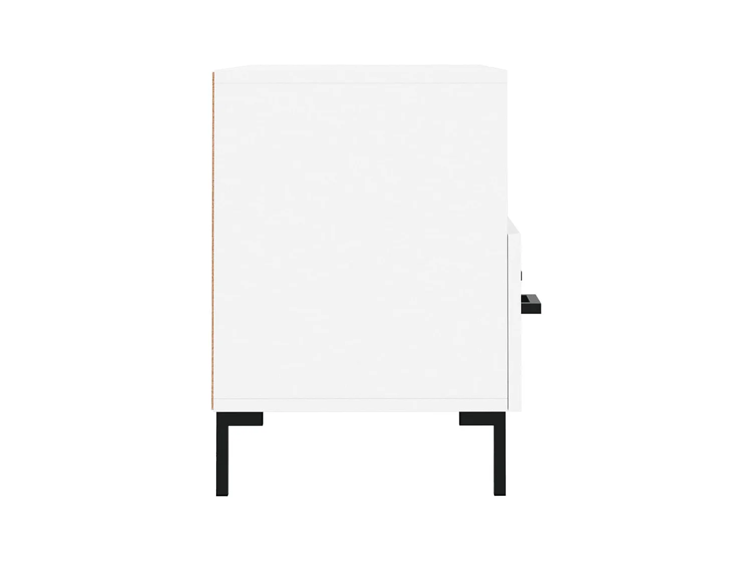 Mobile TV bianco 80x36x50 cm MDF